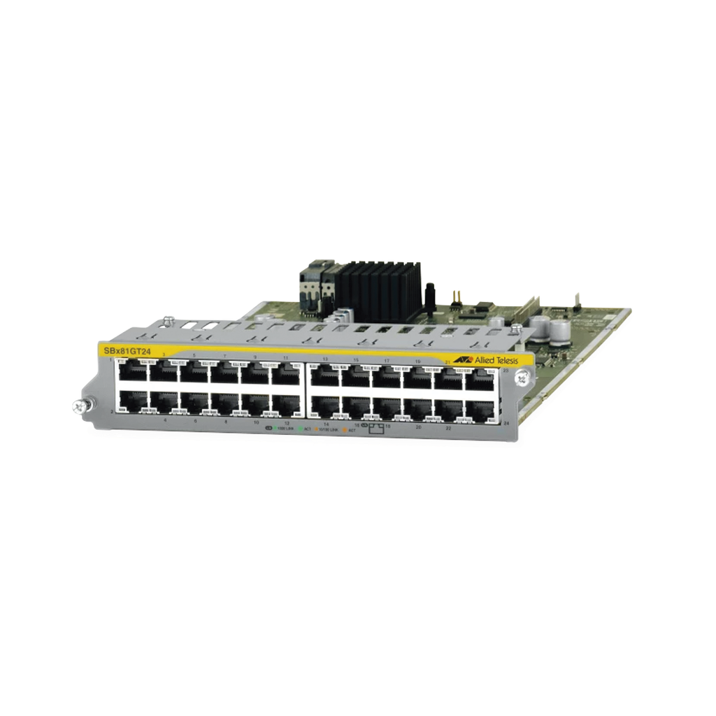 Tarjeta de línea Ethernet 10/100/1000T de 24 puertos PoE+, p…