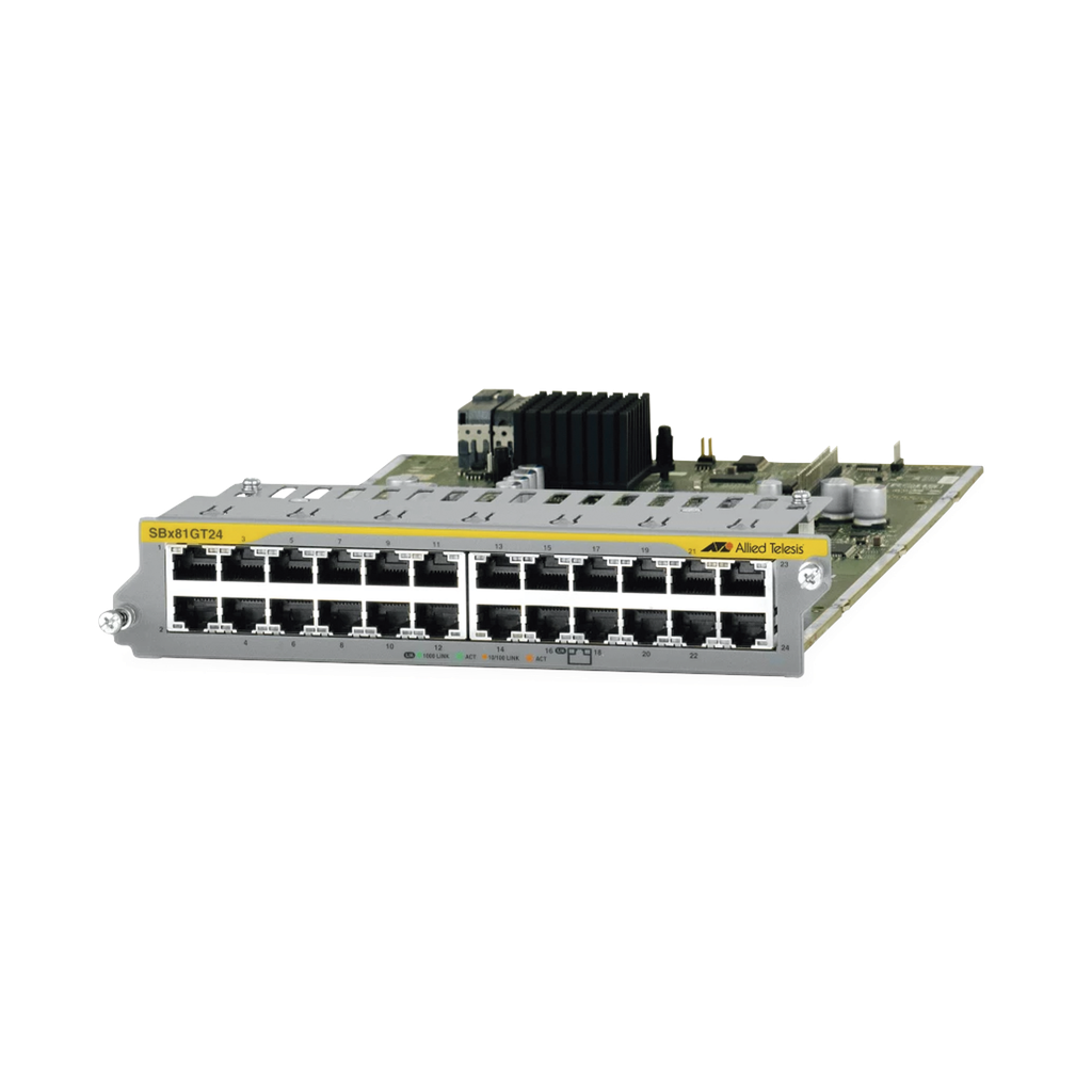 Tarjeta de línea Ethernet 10/100/1000T de 24 puertos, para S…