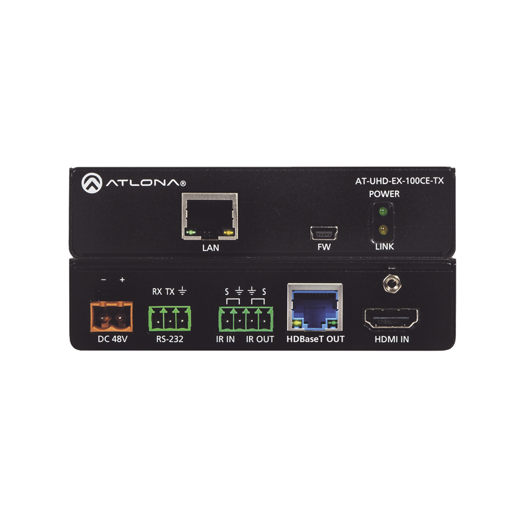 Transmisor 4K/UHD HDMI sobre 100 M HDBaseT con Ethernet, con…