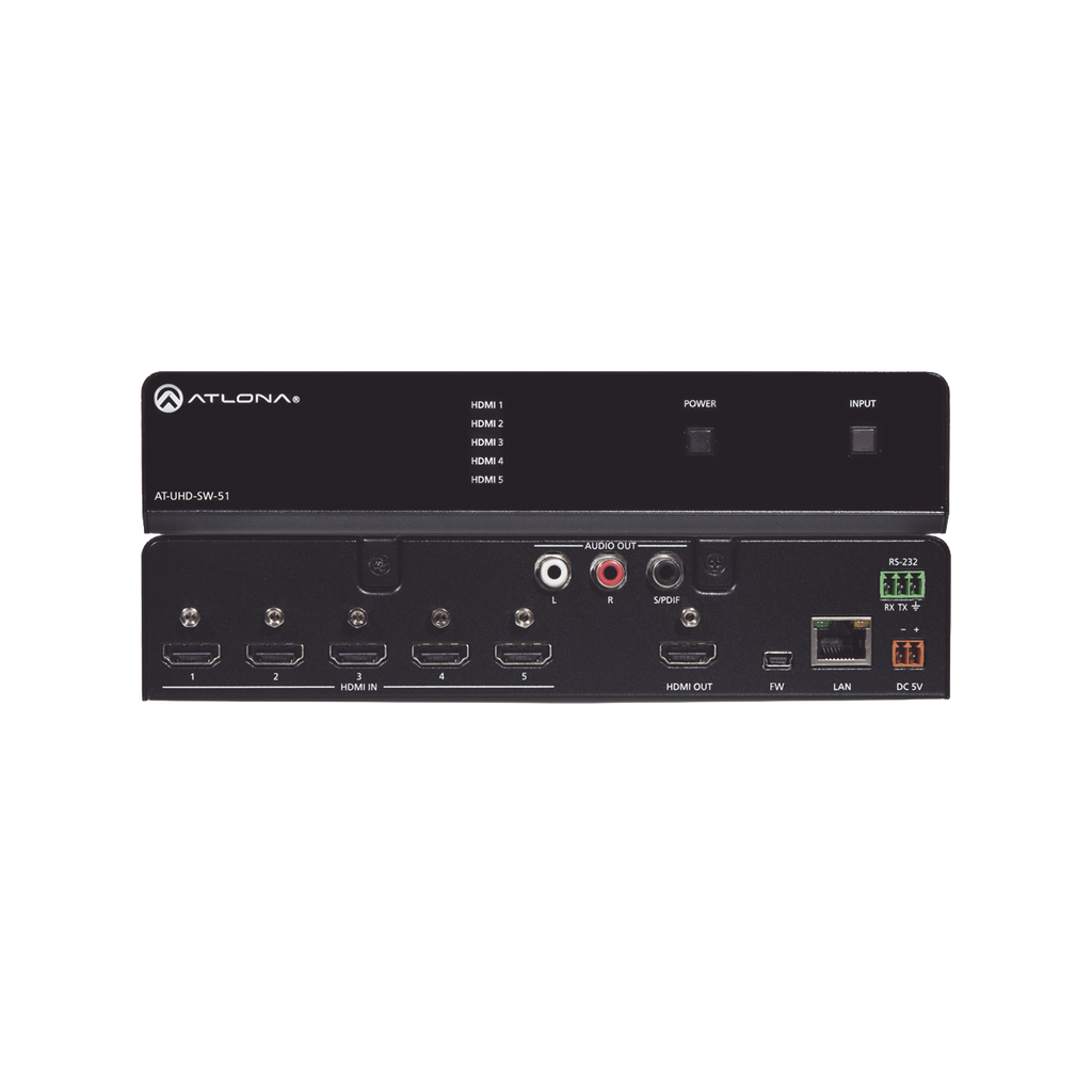 ATLONA 5 X 1 HDMI SWITCHER …
