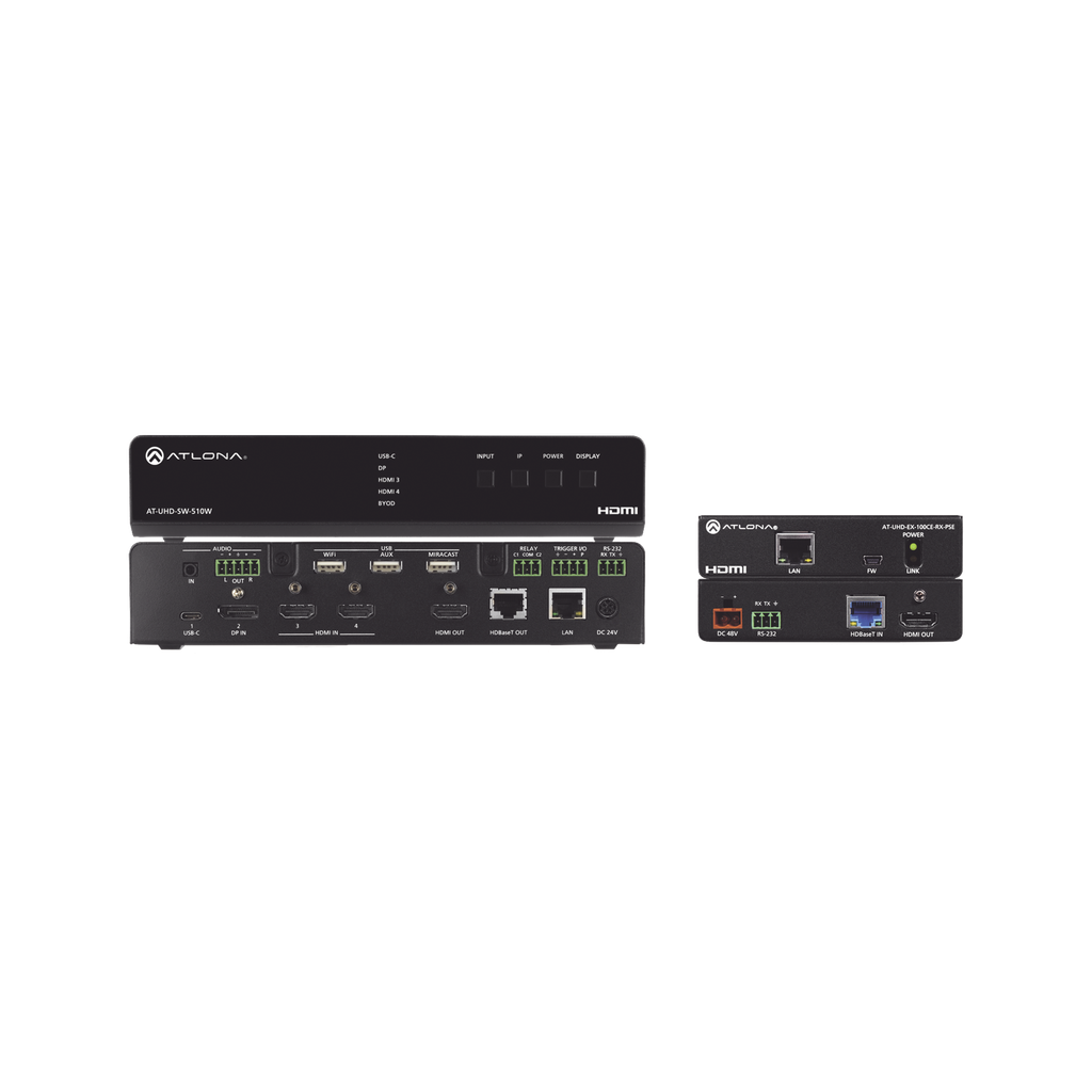 AT-UHD-SW-510W+ AT-UHD-EX-100CE-RX-PSE COMBO SET …