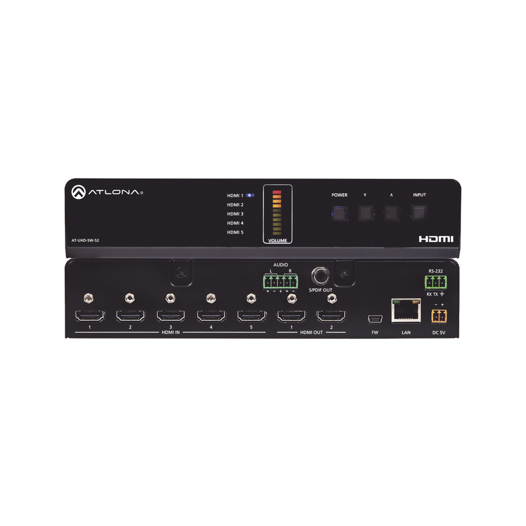 ATLONA 5 X 2 HDMI SWITCHER …