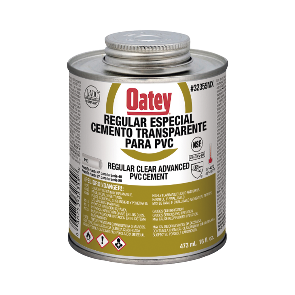 Pegamento / Cemento Claro de 473 ml para Tubo Conduit PVC Pe…