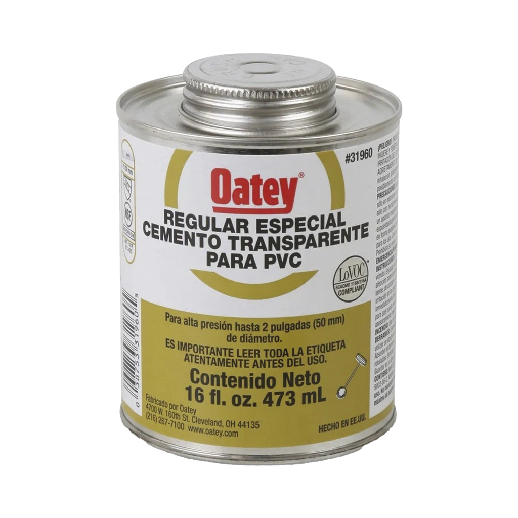 Cemento Claro de 236 ml para Tubo Conduit PVC Pesado.…
