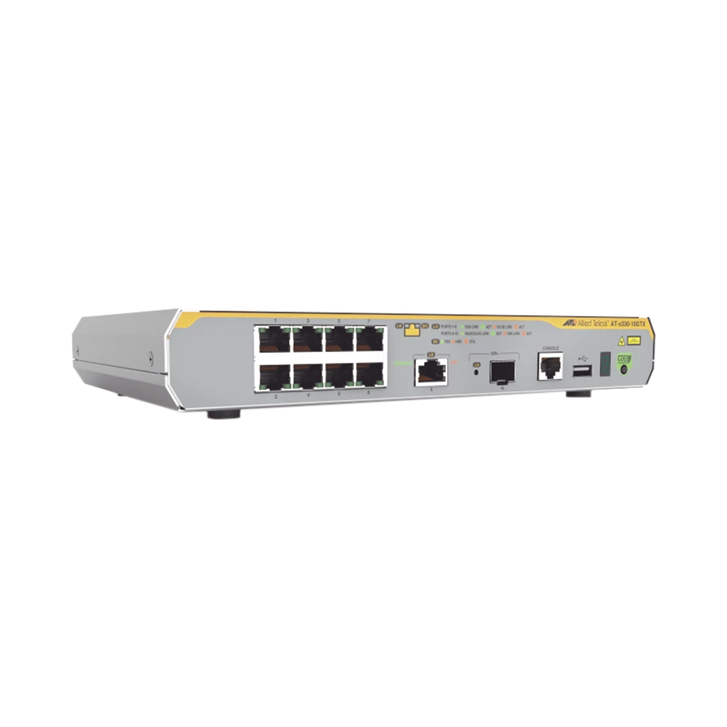 Switch L3, 8x 10/100/1000 Mbps RJ45, 1x 1/2.5/5/10G, 1x SFP+…