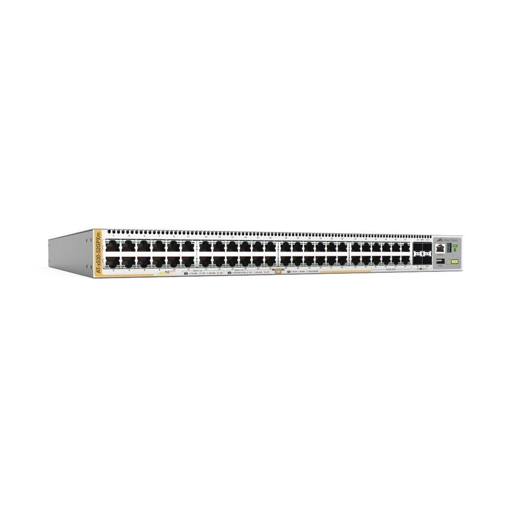 Switch PoE+ Stackeable Capa 3, 40 x 10/100/1000 Mbps + 8 x 1…