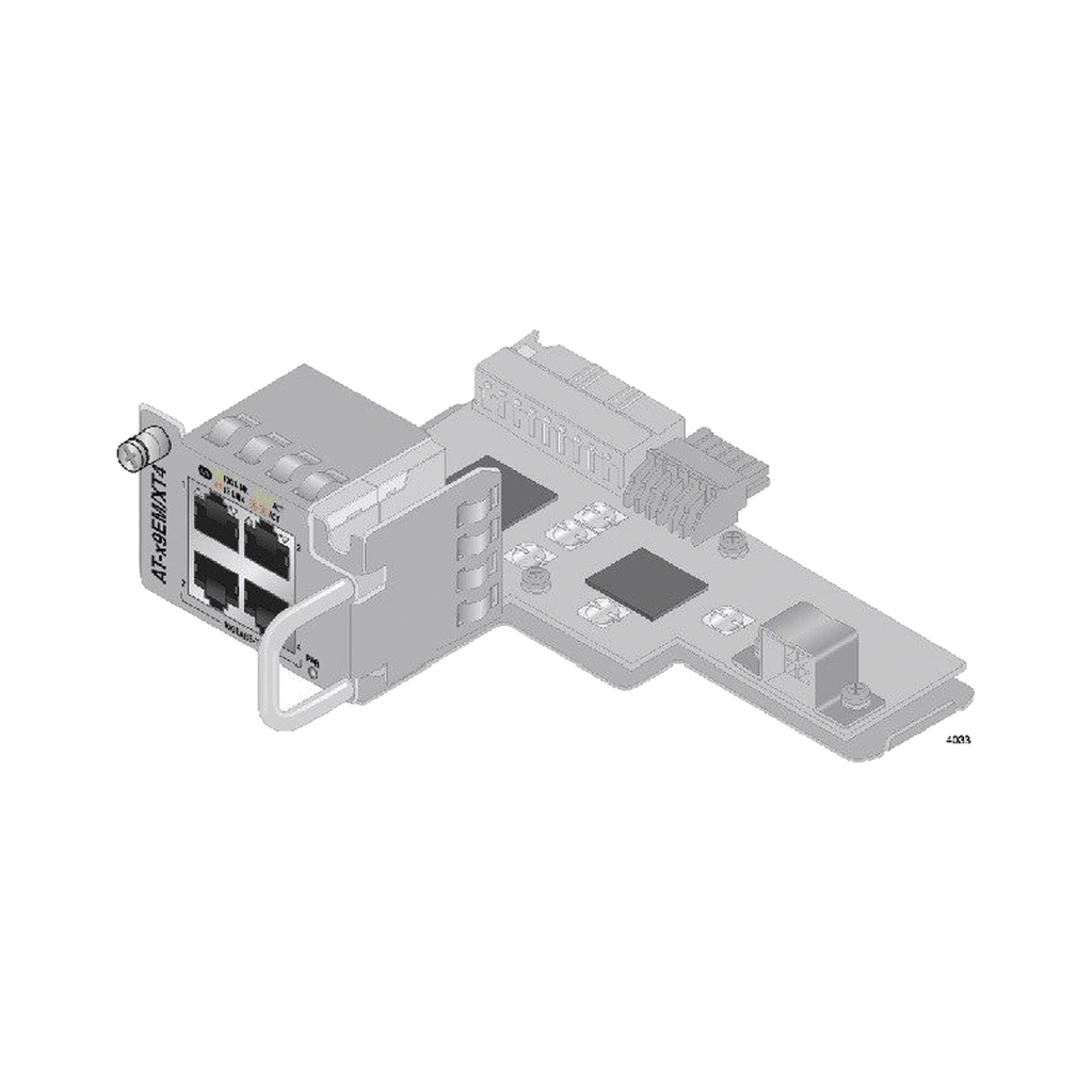 AT-x9EM/XT4 Modulo 4 puertos 10G Base-T (RJ45)…