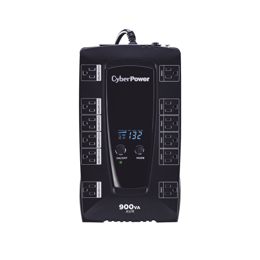 UPS de 900 VA/480 W, Topología Línea Interactiva, Entrada 12…