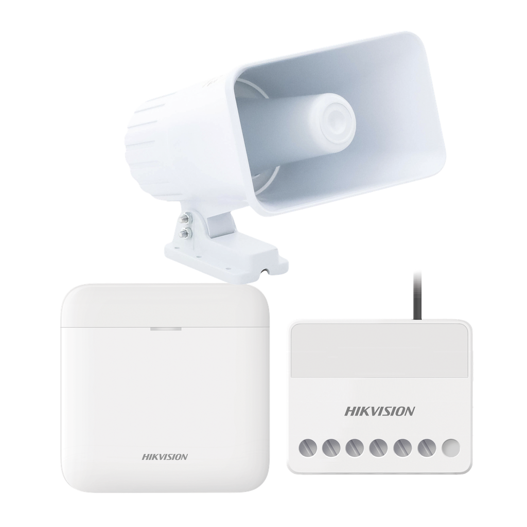 (AXPRO) KIT de alarma AX PRO con sirena cableada 30W / Inclu…