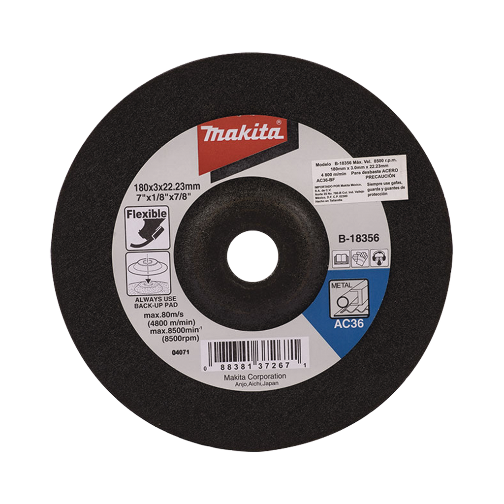 Disco de desbaste de 4 1/2…