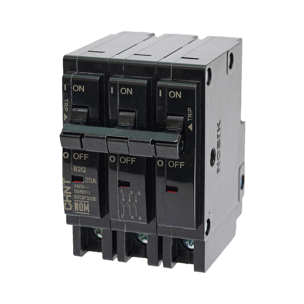 MCB - Interruptor Termomagnético Enchufable, Serie: B2Q, 3P,…