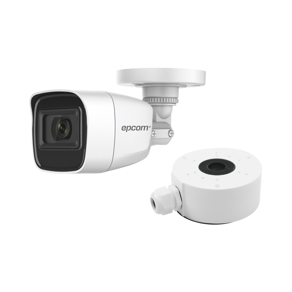 KIT DE CÁMARA + MONTAJE / Cámara Bala TURBOHD 2 Megapixel (1…