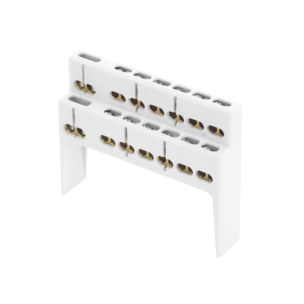 Soporte + Barra de Conexion (12/24/36 MOD) (12+2 ENTR.) IP40…