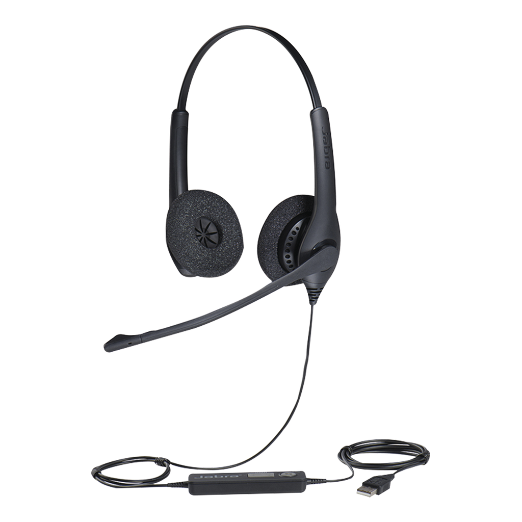 Jabra Biz 1500 Duo, auricular profesional con cancelación de…