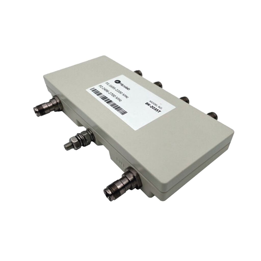 DIPLEXOR Dual 1695-2200/ 2496-2690 MHz, 50W, -155dBc, IP67, …