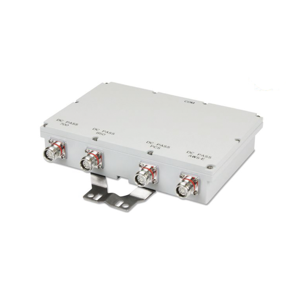 CUADRIPLEXOR 700/850/PCS/AWS 250W -161dBc 4.3-10 IP67 .…