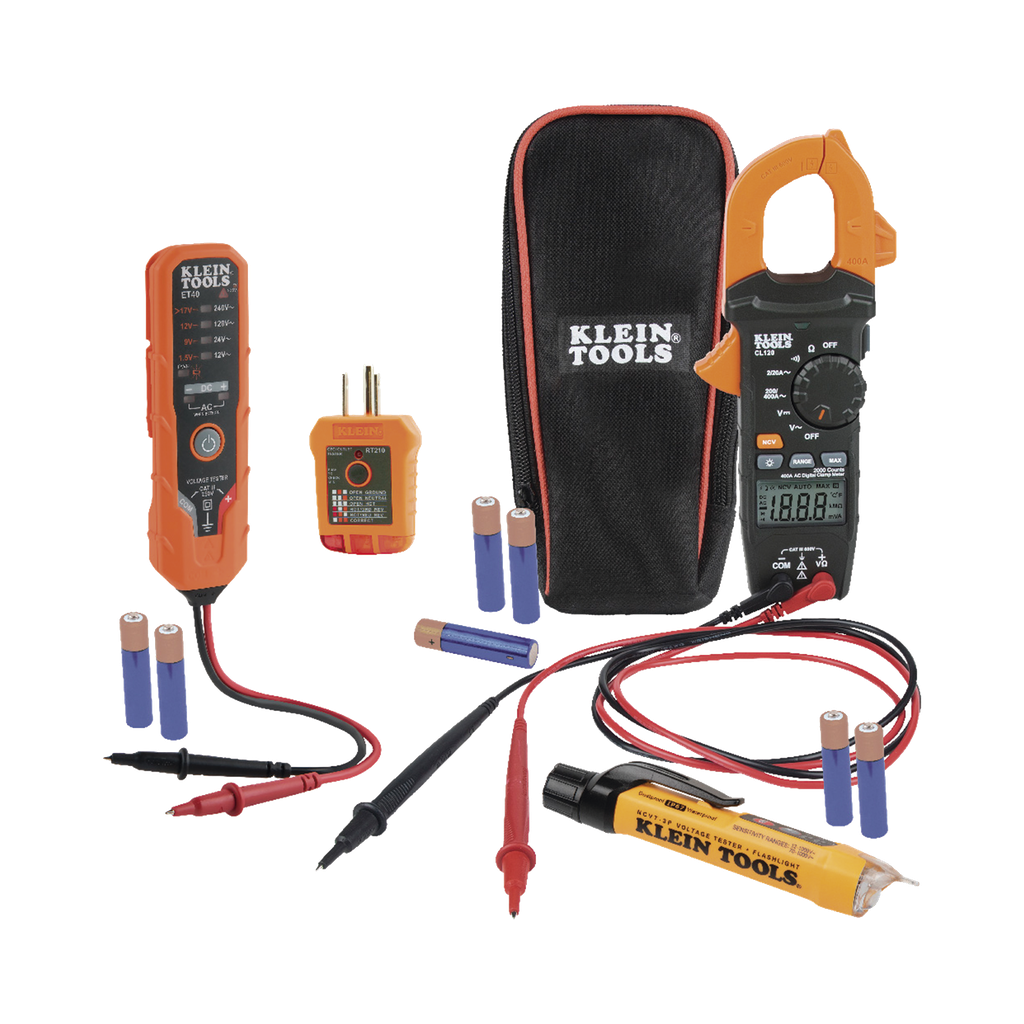 Kit de Prueba Eléctrica CL120+NCVT-3P+ET40+RT210…