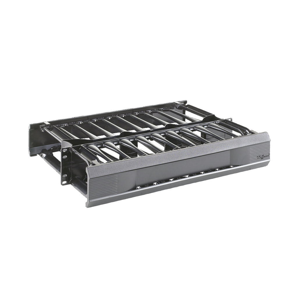Organizador de Cables Horizontal CableTek, Doble (Frontal y …