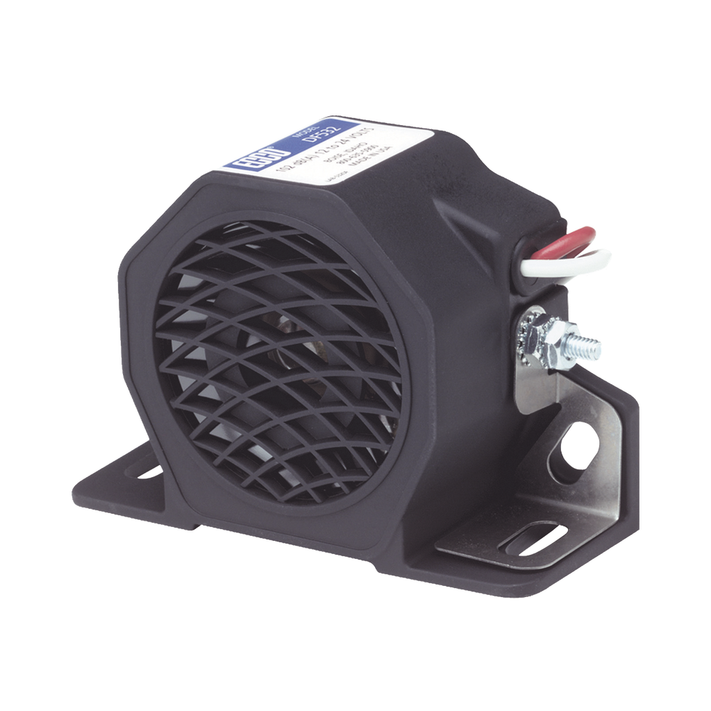 Alarma de reversa y doble tono, 12-24 Vcc, 102 dBA…