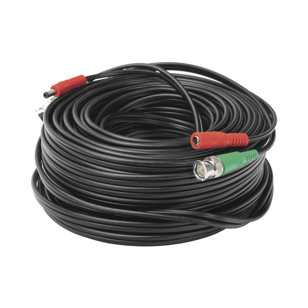 Cable coaxial ( BNC RG59 ) + Alimentación / SIAMÉS / 30 Metr…