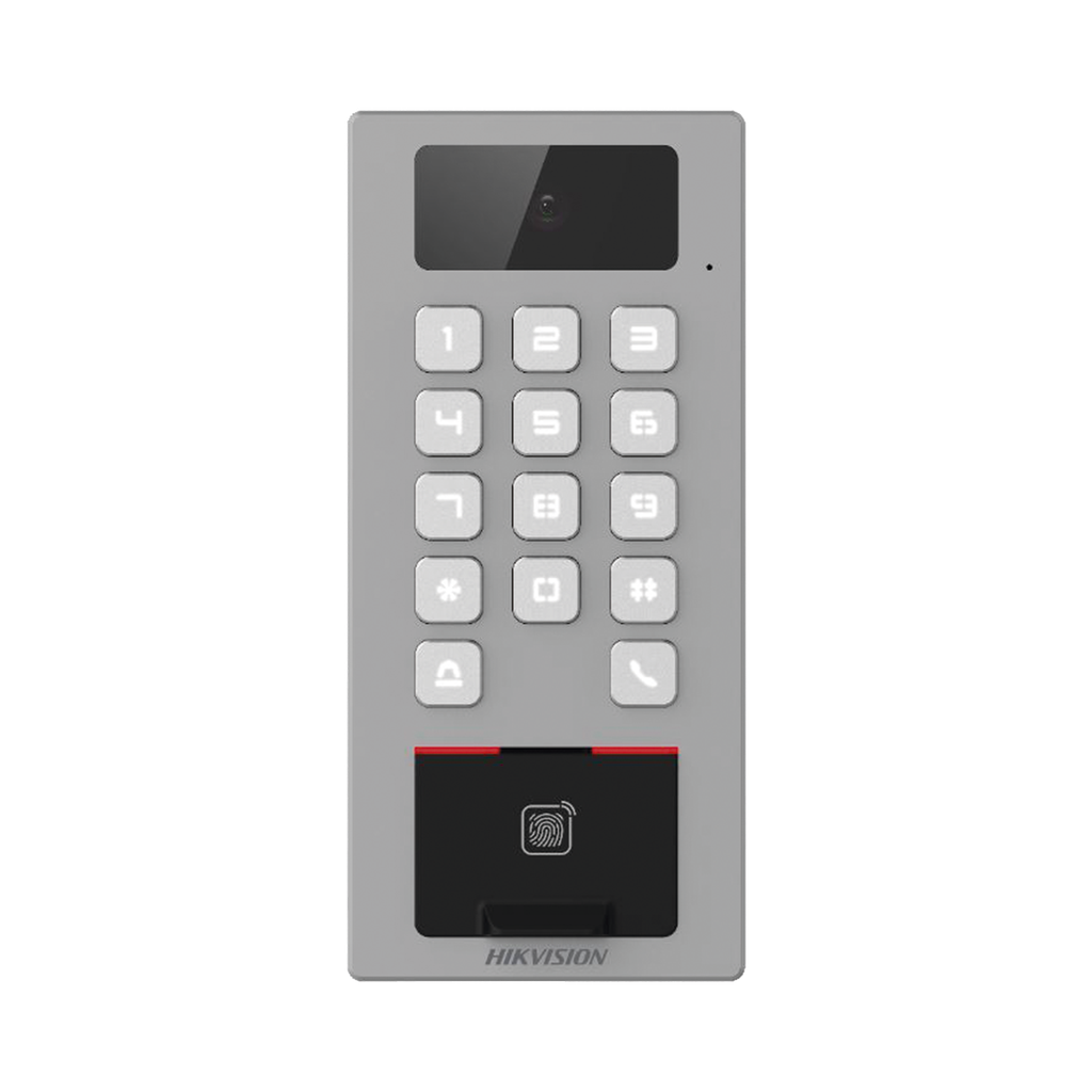 Lector Biometrico con Teclado para Exterior Antivandálico IP…