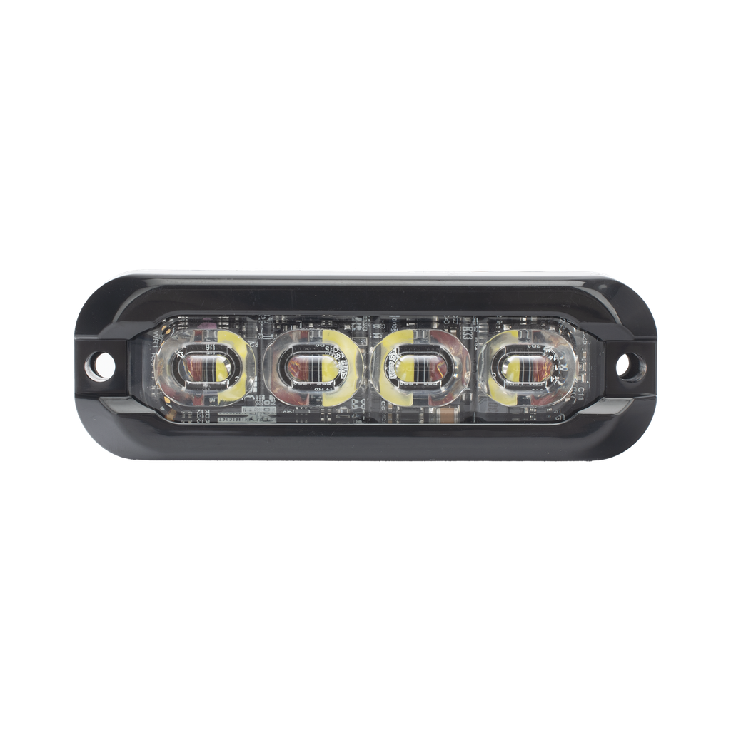 Luz perimetral , 8 LED Ultra Brillantes, Dual Color Rojo / C…