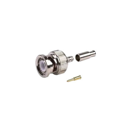 [RFB11065] Conector BNC Macho de Anillo Plegable para Cables RG-174/U…