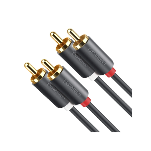 [10519] Cable de Audio 2 RCA Macho a 2 RCA Macho / 3 Metros / Color …