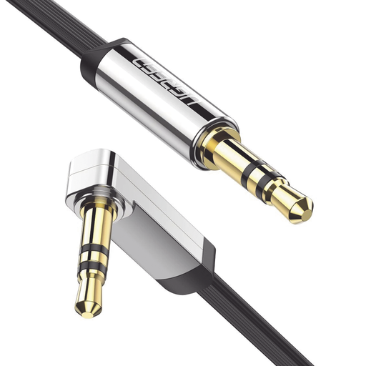 [10599] Cable Auxiliar Plano 2 Metros / Conector 3.5mm a 3.5mm / Mac…