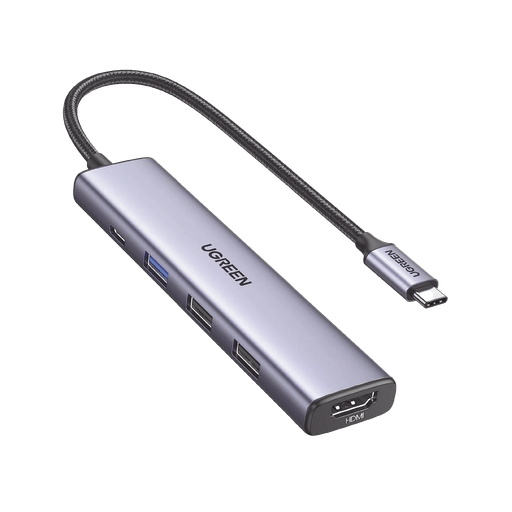 [15495] HUB USB-C (Docking Revodok) 5 en 1 | 1 USB-A 3.0 (5Gbps) | 2…