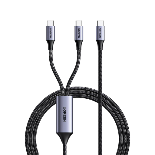[35087] Cable USB-C a Y (USB-C & USB-C) | 1.5 Metros | Carga Rápida …