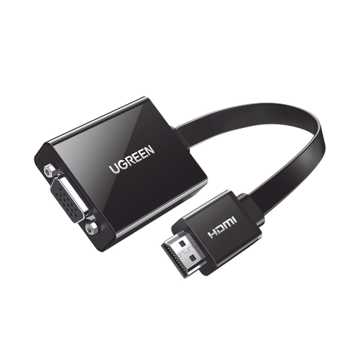 [40248] Adaptador HDMI a VGA / Resolución 1080P / Audio 3.5mm / Con …