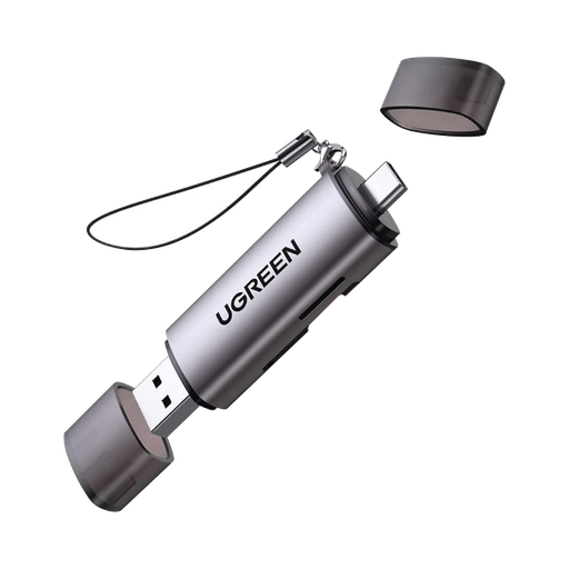 [50706] Lector de Tarjetas USB-C + USB-A a MicroSD (TF)/SD | OTG | U…