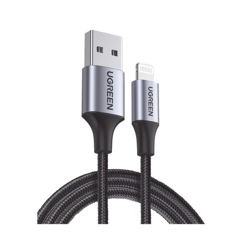 [60156] Cable USB-A a Lightning | 1 Metro | Certificado MFi | Carga …