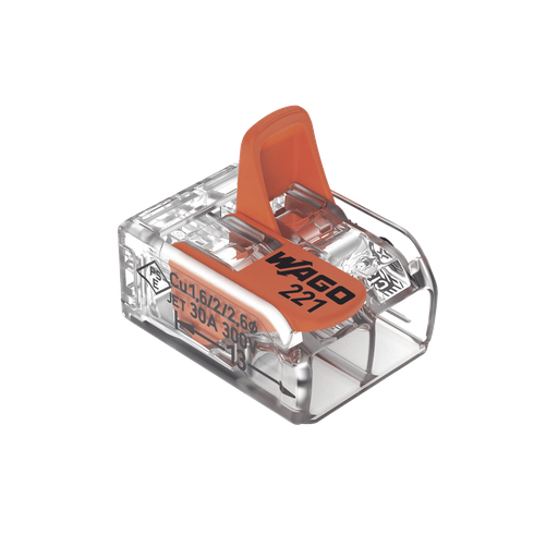 [221612] COMPACT SPLICING CONNECTORFOR ALL CONDUCTOR TYPES TRANSPAREN…