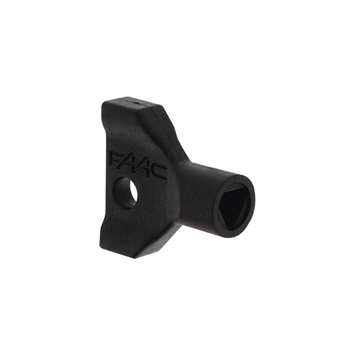 [713002] Llave Triangular de Desbloqueo Para barreras FAAC …