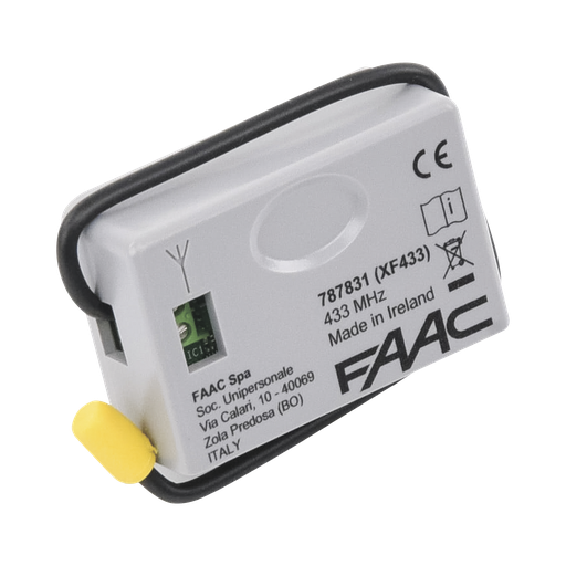 [787831] Receptor inalámbrico XF 433 para operador FAAC S418…