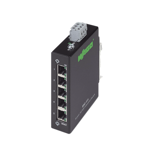 [852111] Industrial ECO Switch 5 puertos 100 Base-T Negro…