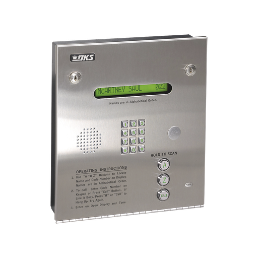 [1835084] Control de acceso / Gabinete empotrable / 2 puertas / 3000 n…