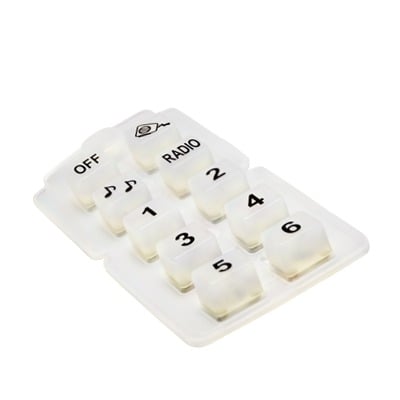 [9133910] Botonera de silicón para micrófono 821-6060 de sirena 202-01…