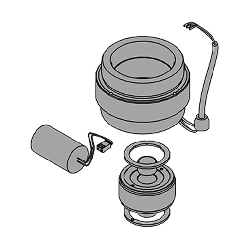 [63003161] ESTATOR PARA FAAC 844 CON CONDENSADOR DE 18 UF…