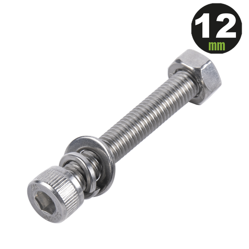 [9505080124] 1 Tornillo Allen Milimétrico de Acero Inoxidable  M8-1.25 x …