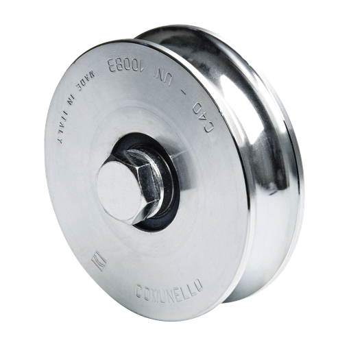 [11505070001] Rueda de 16 cm SIN Soporte / Soporta hasta 575 kg / Canal Ti…