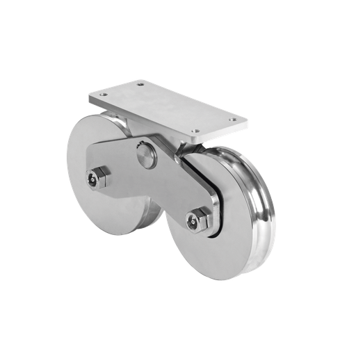 [11515642001] Rueda Doble de 16 cm / Capacidad Para Puertas de hasta 1920 …