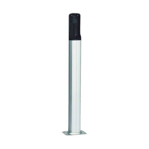 [001DIRCG] Base de PVC para fotoceldas CAME, Color Plata, Altura de has…