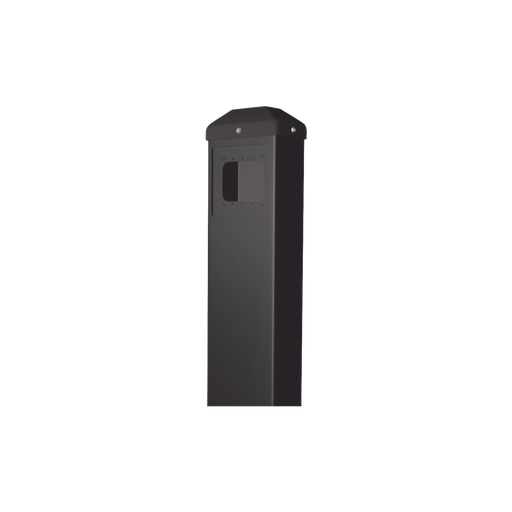 [10BOLLARDBLK] Pedestal tipo bolardo para montaje de sensores BEA / REQUIER…