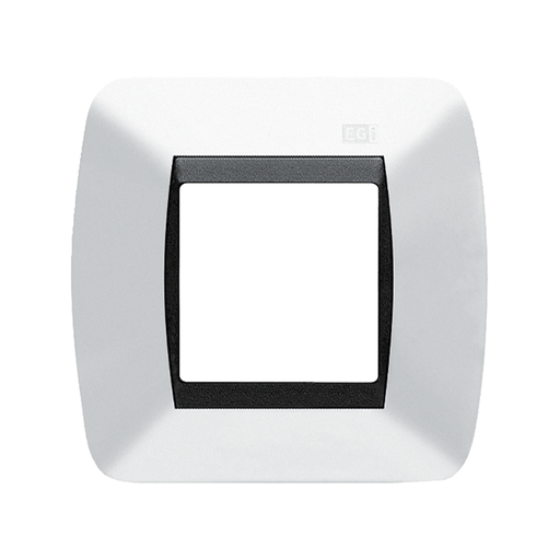 [1801/BN] Embellecedor EGI 1 Modulo Para Caja Universal. Color Blanco …