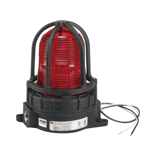 [191XLS120240R] Luz de advertencia LED para ubicaciónes peligrosas, montaje …