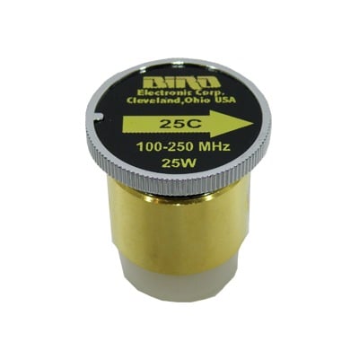 [25C] Elemento de 25 Watt en linea 7/8 para Wattmetro BIRD 43 en R…