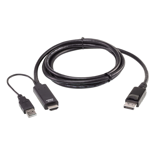 [2L7D02HDP] Cable HDMI a DisplayPort True 4K de 1,8 m…